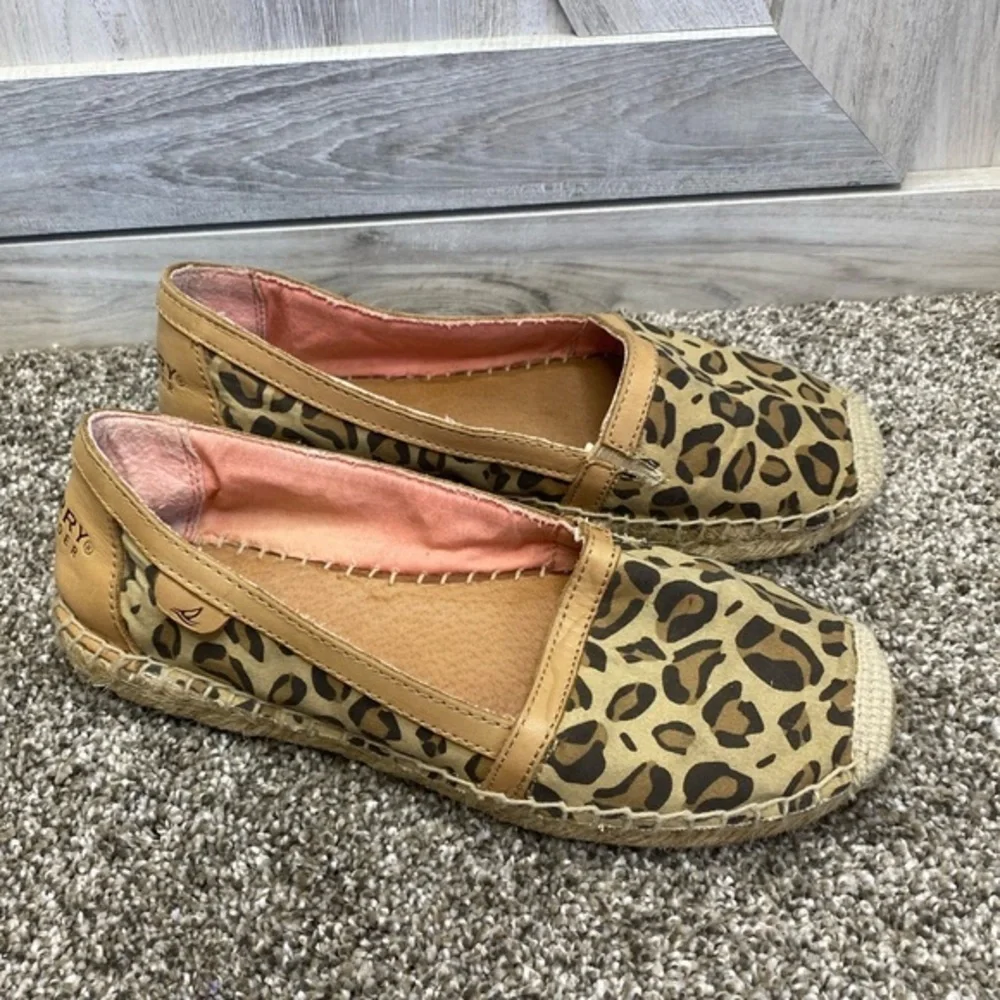 Sperry Top-Sider® 'Danica' Flat Animal Print 6.5